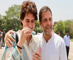 जब कानपुर एयरपोर्ट पर बहन प्रियंका के साथ फनी अंदाज में नजर आए राहुल गांधी, जानें क्या बोले