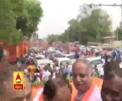 लखनऊ सीट से राजनाथ सिंह ने भरा नामांकन, देखिए, क्या बोले योगी के मंत्री