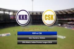 IPL 2019, KKR vs CSK, Match 29 : Highlights and Statistical Review