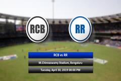 IPL 2019, RCB vs RR, Match 49 Preview