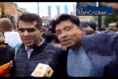 Fans cheering 'Dhoni Hai to Mumkin Hai' ahead of INDvsNZ warm-up game