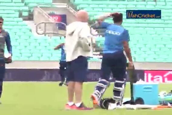 WATCH: Vijay Shankar gets injured at practice session ahea dof 1st warm-up match