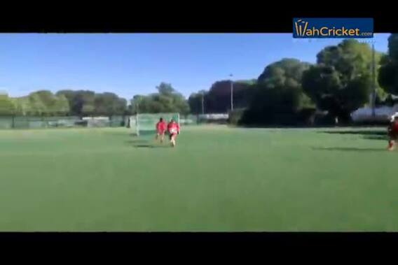World Cup 2019 Fever: Wales hockey players turn cricketers, play cricket with hockey sticks