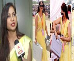 पीली साड़ी में ही मिलिए उन पीली साड़ी पहने वोट वाली मैडम से...