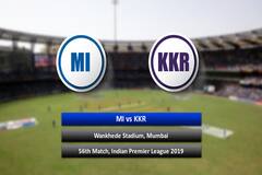 IPL 2019, MI vs KKR, Match 56 Highlights
