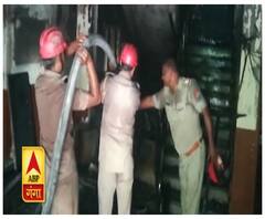 Mathura- Doordarshan officeमें लगी आग | ABP Ganga