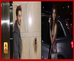 Kriti Senon | Varun Dhawan spotted at commerce centre | ABP Ganga