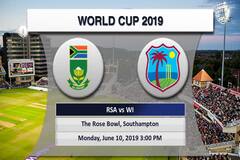 ICC World Cup 2019, South Africa vs West Indies, Match 15 - Preview