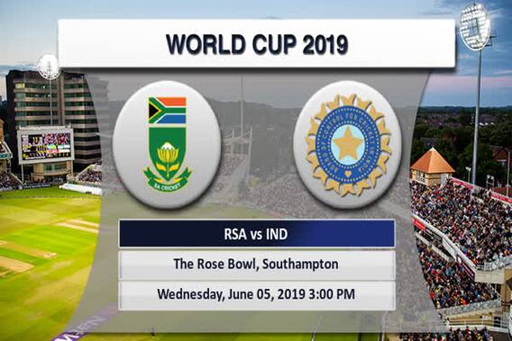 ICC WC 2019, South Africa vs India, Match 8 : Preview