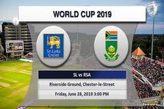 ICC World Cup : Sri Lanka vs South Africa Match Preview