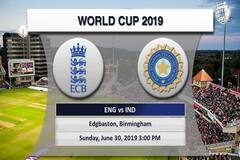 ICC World Cup : England vs India Match Preview