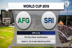 ICC WC 2019, AFG vs SL, Match 7 Highlights