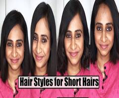 Elegant Hair Styles To Try For Short Hair | ABP Uncut Beauty