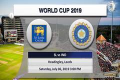 ICC World Cup 2019 : Sri Lanka vs India Match Preview