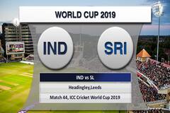ICC WC 2019, IND vs SL, Match 44 Highlights