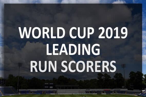 ICC World Cup 2019 : Leading Run Scorers