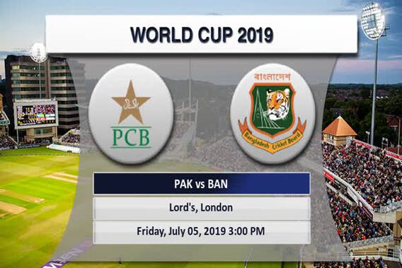 ICC World Cup 2019 : Pakistan vs Bangladesh Match Preview