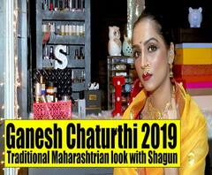 Ganesh Chaturthi 2019: Traditional Maharashtrian Look With Shagun | ABP Uncut Beauty
