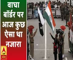 वाघा बॉर्डर पर आजादी का जश्न 