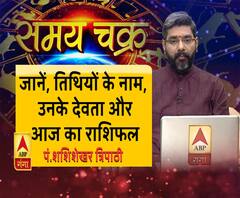 जानें-तिथियों के नाम, उनके देवता और 30 अगस्त का राशिफल| Samay Chakra 
