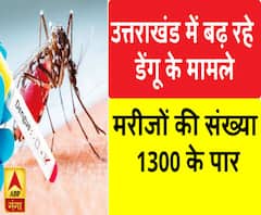 उत्तराखंड में बढ़ रहे डेंगू के मामले, मरीजों की संख्या 1300 के पार
