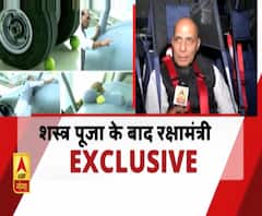 राफेल की शस्त्र पूजा के बाद एबीपी नेटवर्क पर रक्षा मंत्री। EXCLUSIVE