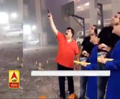  व्यापारी की पत्नी द्वारा हर्ष फायरिंग करते हुए का वीडियो वायरल हो रहा है।