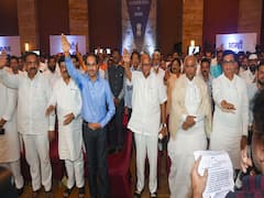 Taking oath during strength show Sena-NCP-Cong was Jitendra Awhad's idea