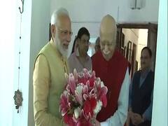 92 साल के हुए लाल कृष्ण आडवाणी, शुभकामनाएं देने पहुंचे पीएम मोदी और गृह मंत्री अमित शाह