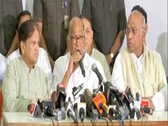 Congress-NCP की बैठक में नहीं हुआ सरकार बनाने पर कोई फैसला | Watch Full PC