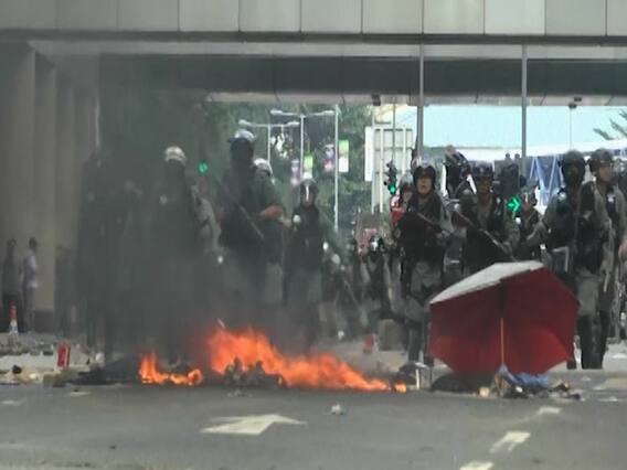 Violence intensifies as protest continues in China