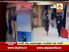 રાજકોટમાં ગુડ્ડાઓનો આતંક, જાહેરમાં યુવતીની છેડતી કર્યા બાદ મારામારી કરી, જુઓ વીડિયો