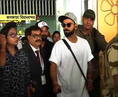  শুক্রবার ইডেনে পিঙ্ক-বল টেস্ট খেলতে শহরে অধিনায়ক কোহালি, আজিঙ্ক রাহানে