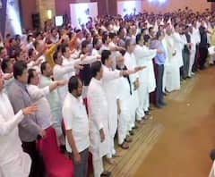 WE ARE 162 | महाविकासआघाडीच्या एकजुटीच्या शपथविधीचा ऐतिहासिक क्षण! मुंबई | ABP Majha