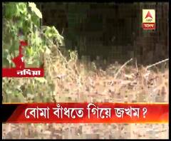 নদিয়ায় বিস্ফোরণে জখম চাষি, বোমা বাঁধতে গিয়েই বিপত্তি, অনুমান পুলিশের