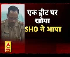 पराली के ट्वीट पर एसएचओ ने खोया आपा। ABP Ganga