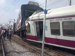 હૈદરાબાદમાં બે ટ્રેન વચ્ચે સર્જાયો અકસ્માત, કોઈ જાનહાનિ નહીં, જુઓ વીડિયો