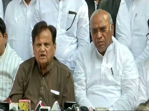 ધારાસભ્યો સાથે વાત કર્યા વિના શપથ ગ્રહણ યોજાયોઃ અહમદ પટેલ