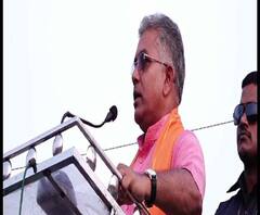 বিজেপি ক্ষমতায় এলে ‘তাঁবেদার’ পুলিশকর্মীদের বেতন-পেনশন থেকে টাকা কেটে নেওয়া হবে, হুঁশিয়ারি দিলীপ ঘোষের