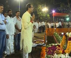 Balasaheb Thackeray | उद्धव ठाकरेंकडून बाळासाहेबांना अभिवादन | मुंबई | ABP Majha