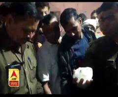 आसमान से जमीन पर गिरी बर्फ !