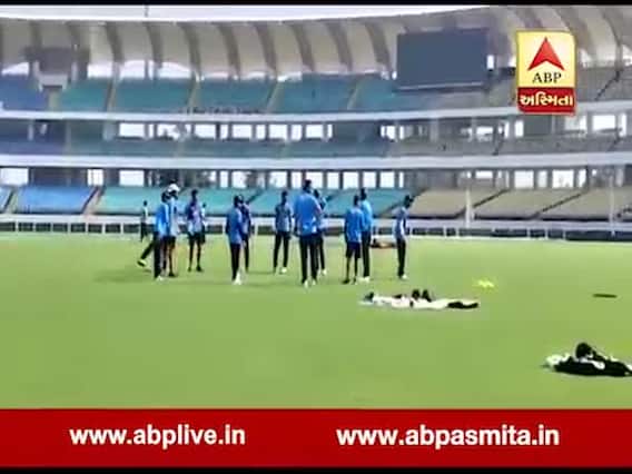 રાજકોટ ટી20 જીતવા રોહિત-ધવન સહિતના ખેલાડીઓએ મેદાન પર કરી જોરદાર પ્રેક્ટિસ, જુઓ વીડિયો