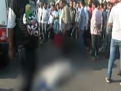 અમદાવાદઃ પાંજરાપોળ પાસે BRTSએ બાઇકને ટક્કર મારતાં બેના મોત, લોકોમાં ભારે રોષ