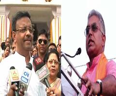 বেতন ও পেনশন নিয়ে পুলিশকে হুঁশিয়ারি দিলীপ ঘোষের, ‘সাত মণ তেলও পুড়বে না, রাধাও নাচবে না,’ পাল্টা ফিরহাদ হাকিম
