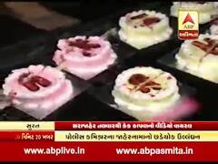 સુરતમાં ફરી તલવારથી કેક કાપવાનો વીડિયો થયો વાયરલ