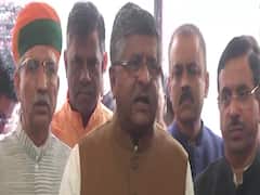 BJP condemns Cong for 'unruly' behavior of its MPs in Lok Sabha: Ravi Shankar