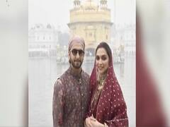 Ranveer, Deepika visit Golden Temple on wedding anniversary