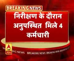 डीएम ने नन्दगांव स्वास्थ्य केंद्र में की छापेमारी