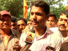 Devendra Fadnavis के स्मृति स्थल आने पर भड़के Shiv Sena के कार्यकर्ता, देखिए ये रिपोर्ट