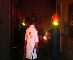 Thane Fire | ठाण्यात मोठा अनर्थ टळला, 40 पेक्षा जास्त मीटरला आग | ABP Majha